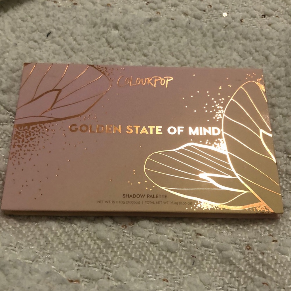Colourpop Golden State of Mind eyeshadow palette